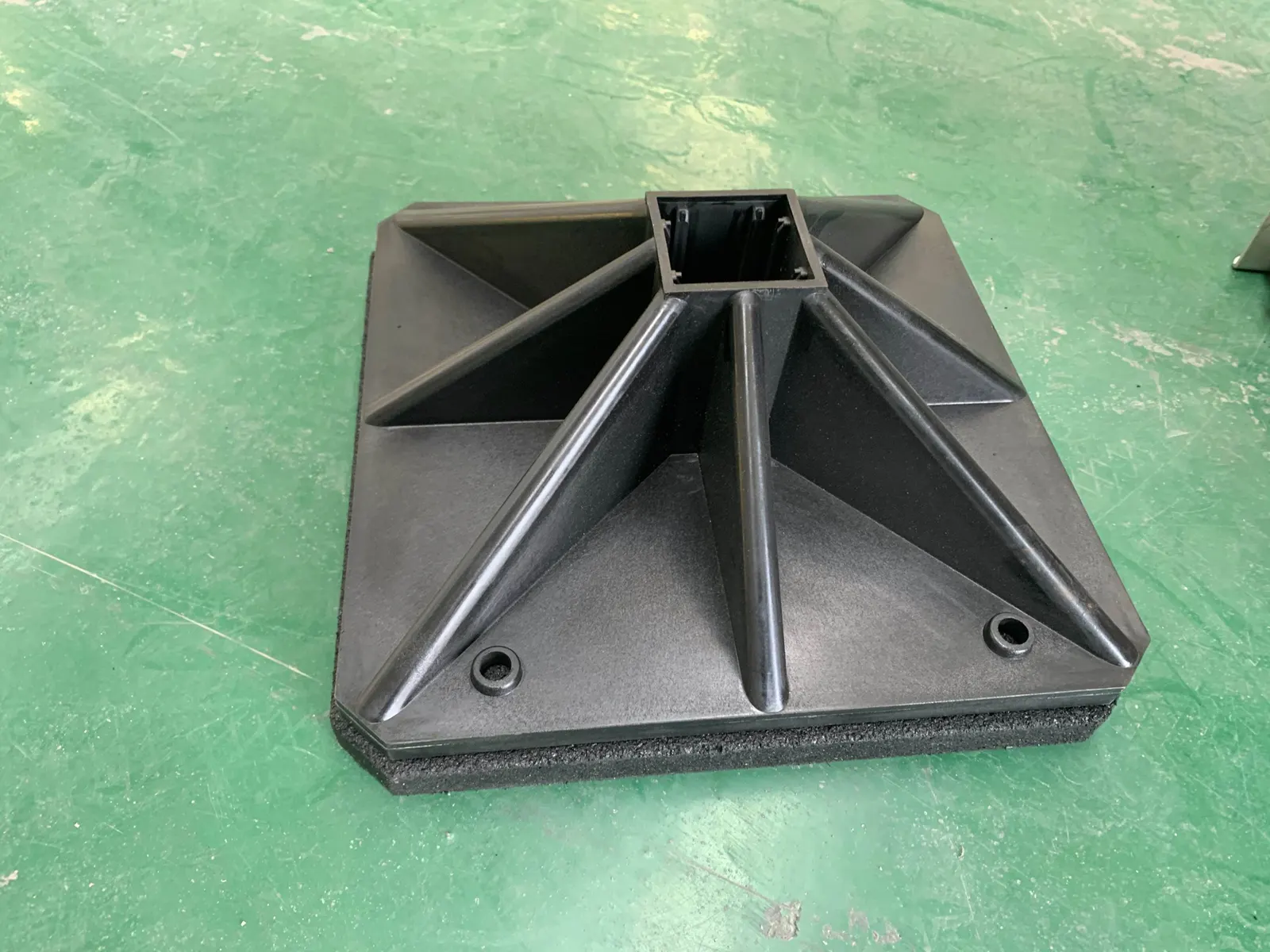 Bloques de caucho para soporte en cubierta